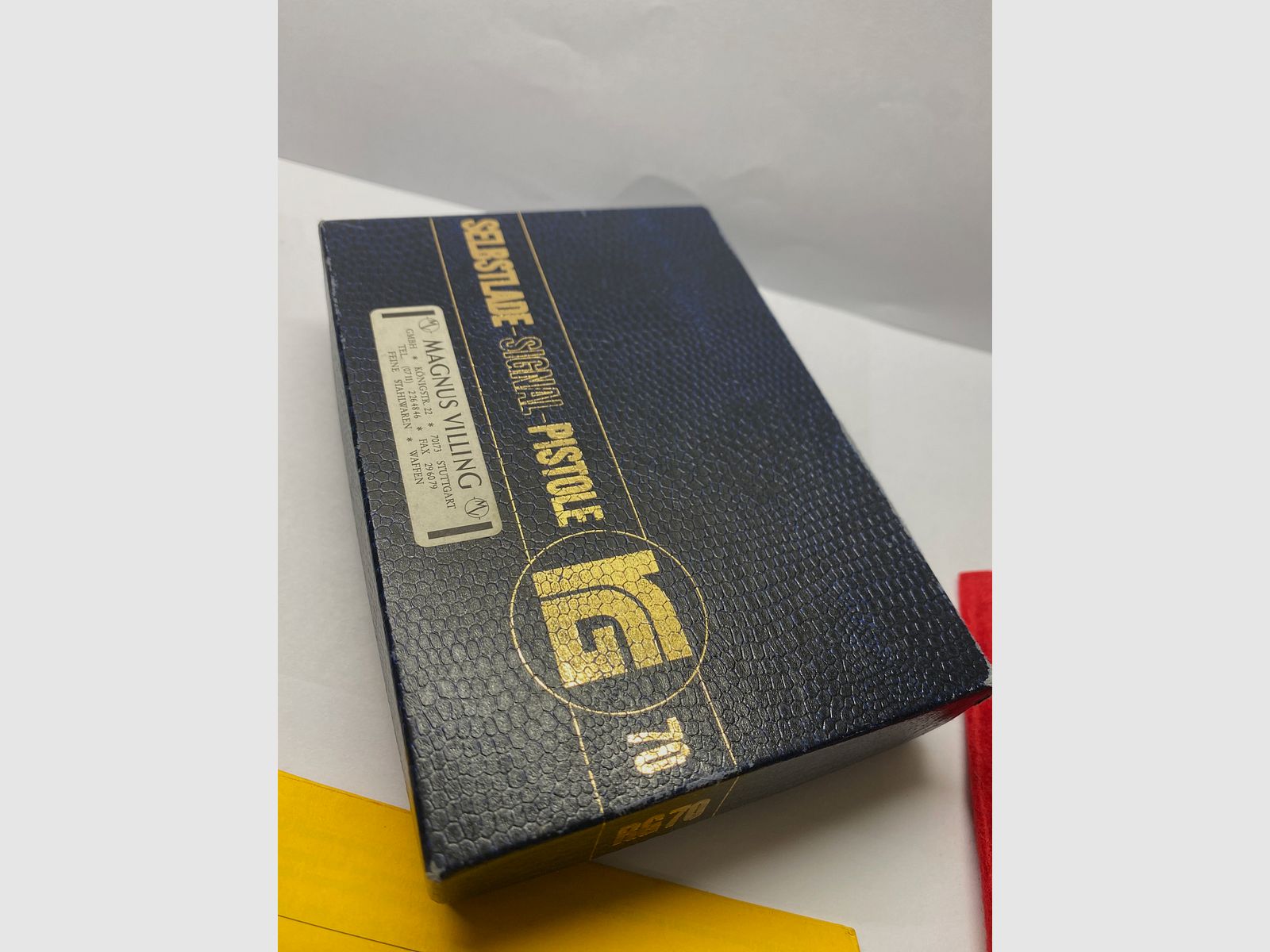 Rhöm RG 70 blank firing gun original packaging instructions