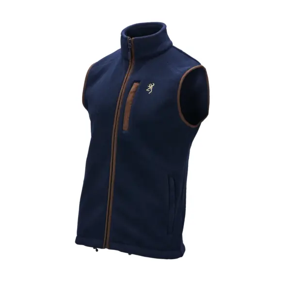 Sleeveless Fleece Vest Browning Summit Blue