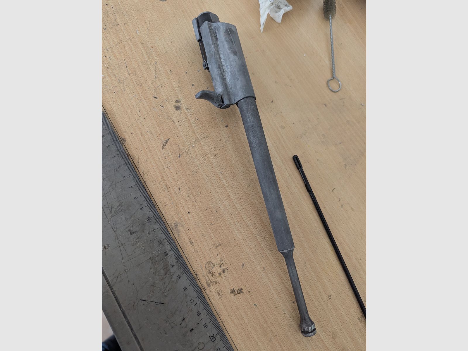 Airsoft Echtholz Stahl AK 74 GBBR + 6 Magazine