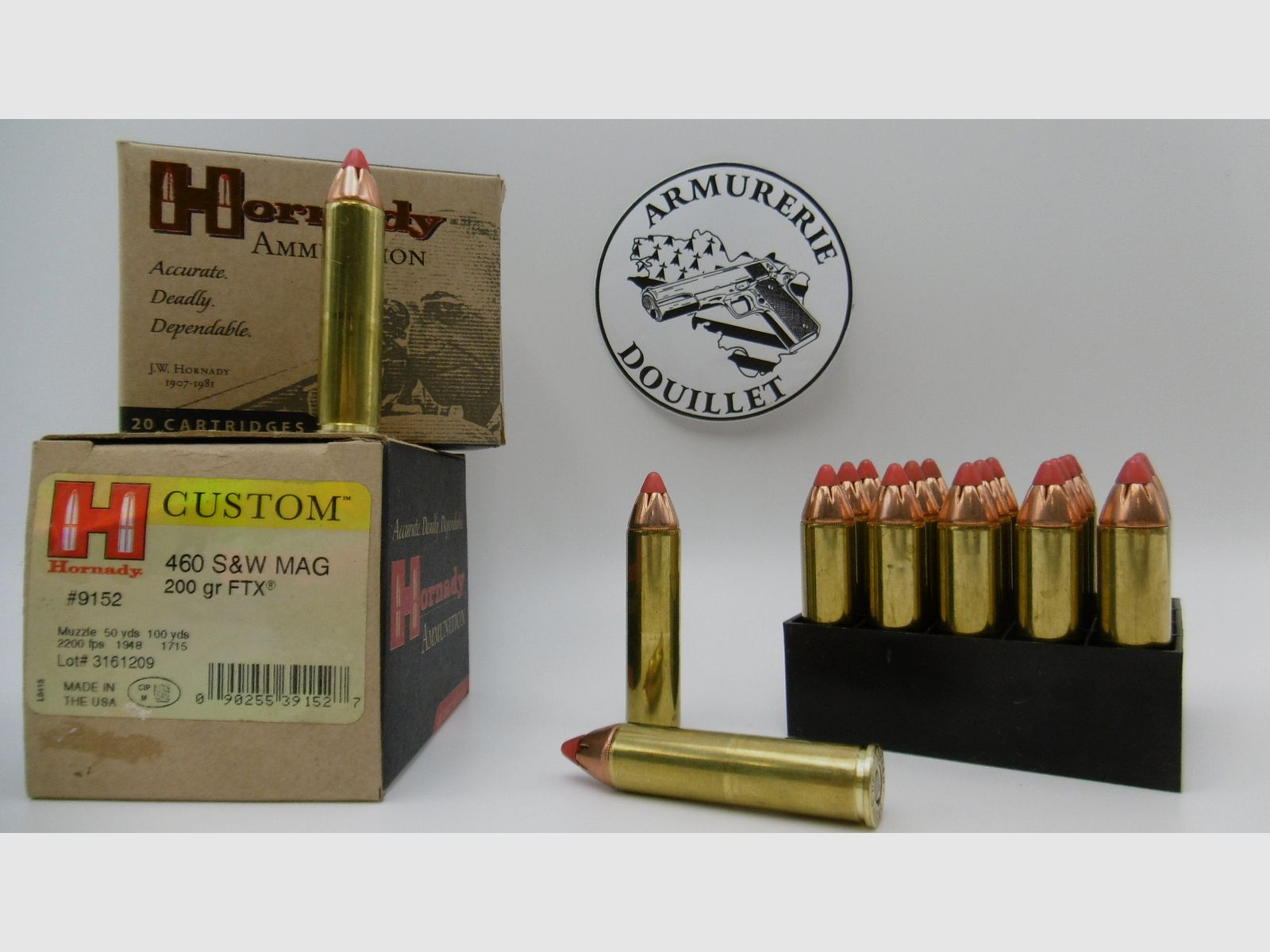 Hornady Lever Evolution 460 S&W Mag 200Grs FTX, immagine 1 di 4