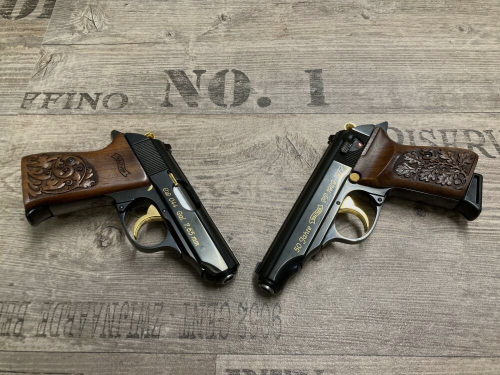 Walther PP & PPK - "50 Years" Anniversary Model