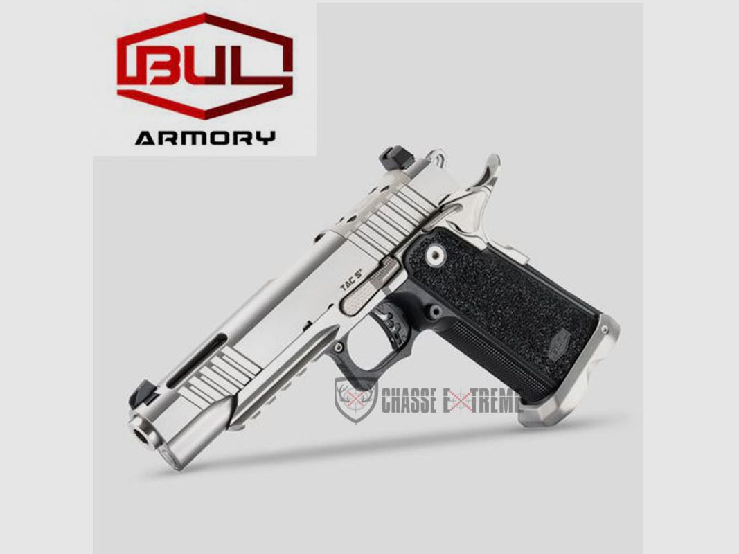 Pistolet BUL SAS II TAC 5" Silver Cal 9mm, image 1 sur 4