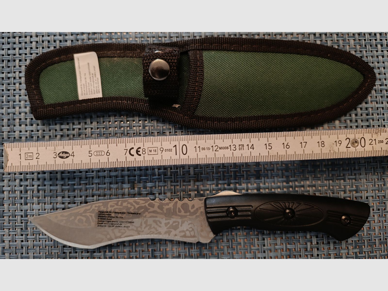 Hunting Angler Bowie AllGear Fishing Knife