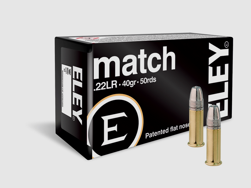 Eley Match .22 LR (50 pièces)