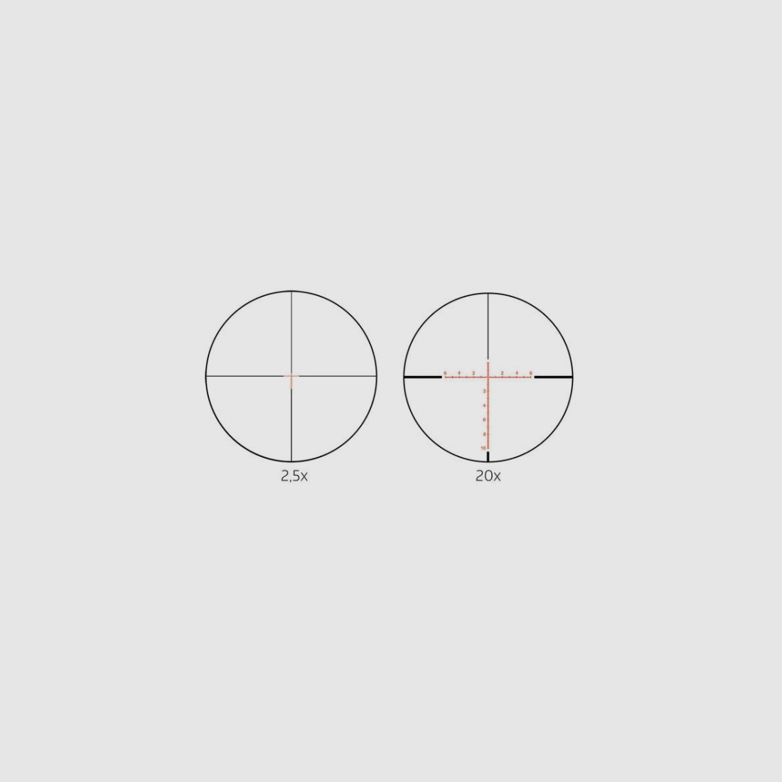 Noblex Zielfernrohr NZ8 2,5-20x50 Ineption