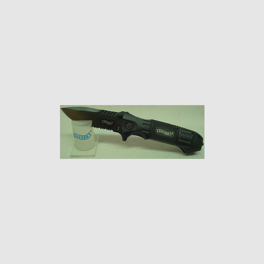 Messer BlackTacKnife - klappbar, 8,5 cm Klinge