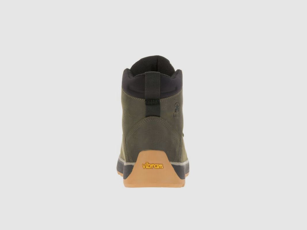 Kamik Herren Lederschuh Spencermid Dark Oliv