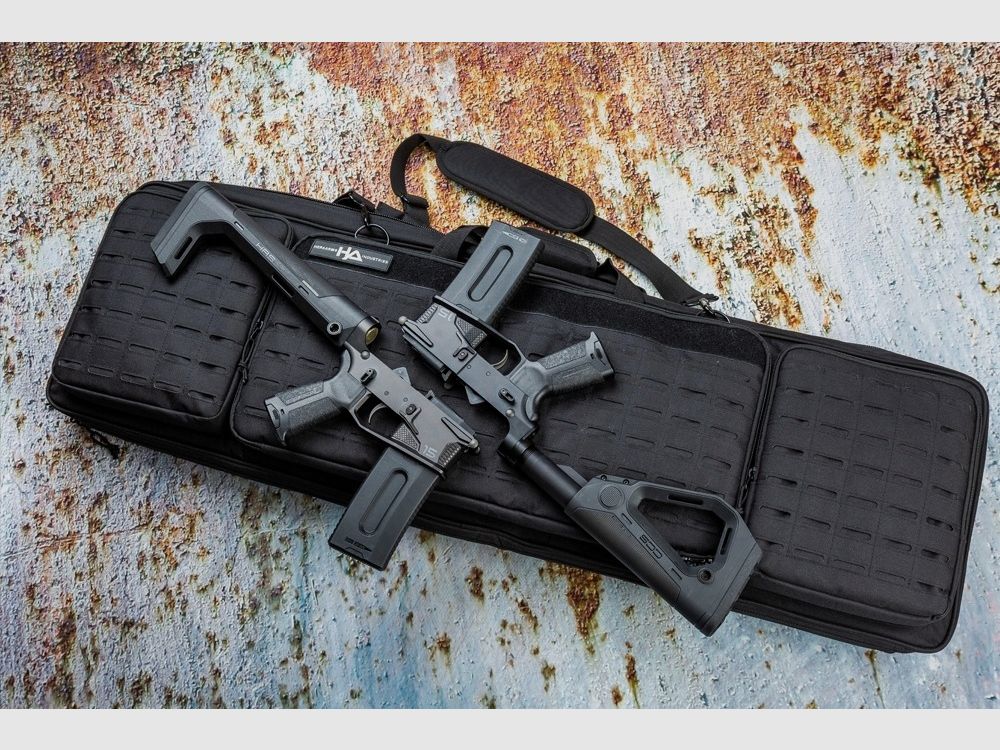 Housse pour arme HERA Molle RIB M, Black, image 2 sur 5