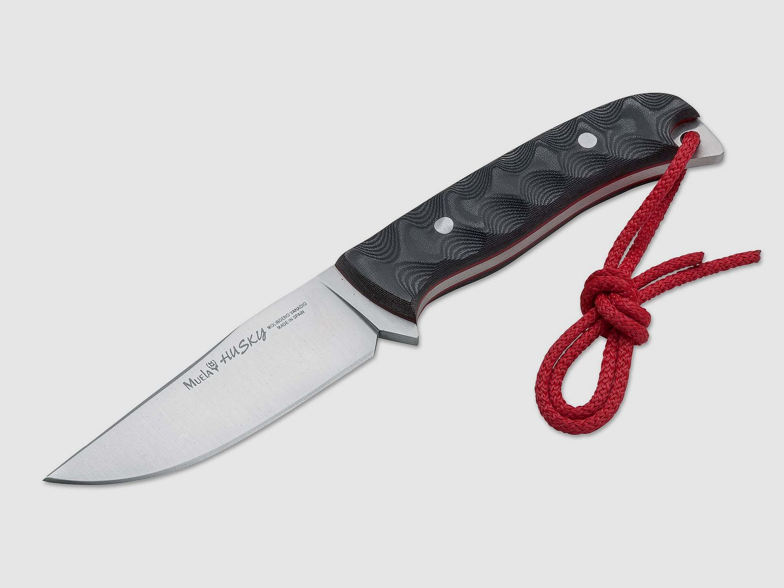 Husky Outdoormesser mit hochwertiger Lederscheide