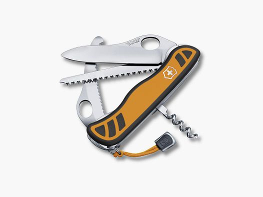 VICTORINOX ONE HAND ORANGE-BLACK