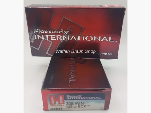 Hornady kal .308 125gr ECX 20 Stück