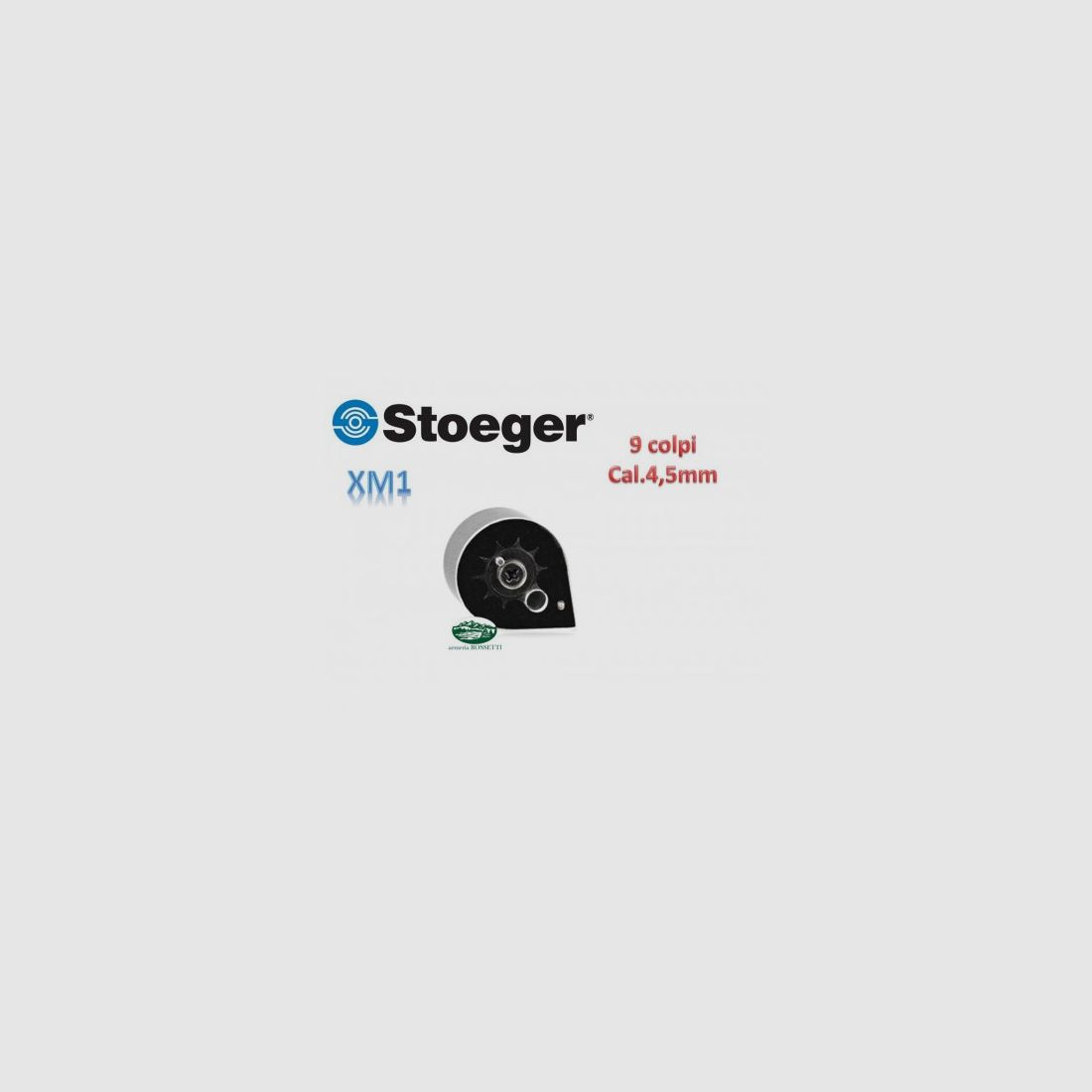 STOEGER Magazin XM1 Kal.4,5mm 9 Schuss