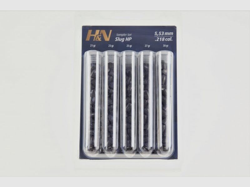 H&N 5 verschiedene Slug-Geschosse 5,53 mm, Bild 2 von 2