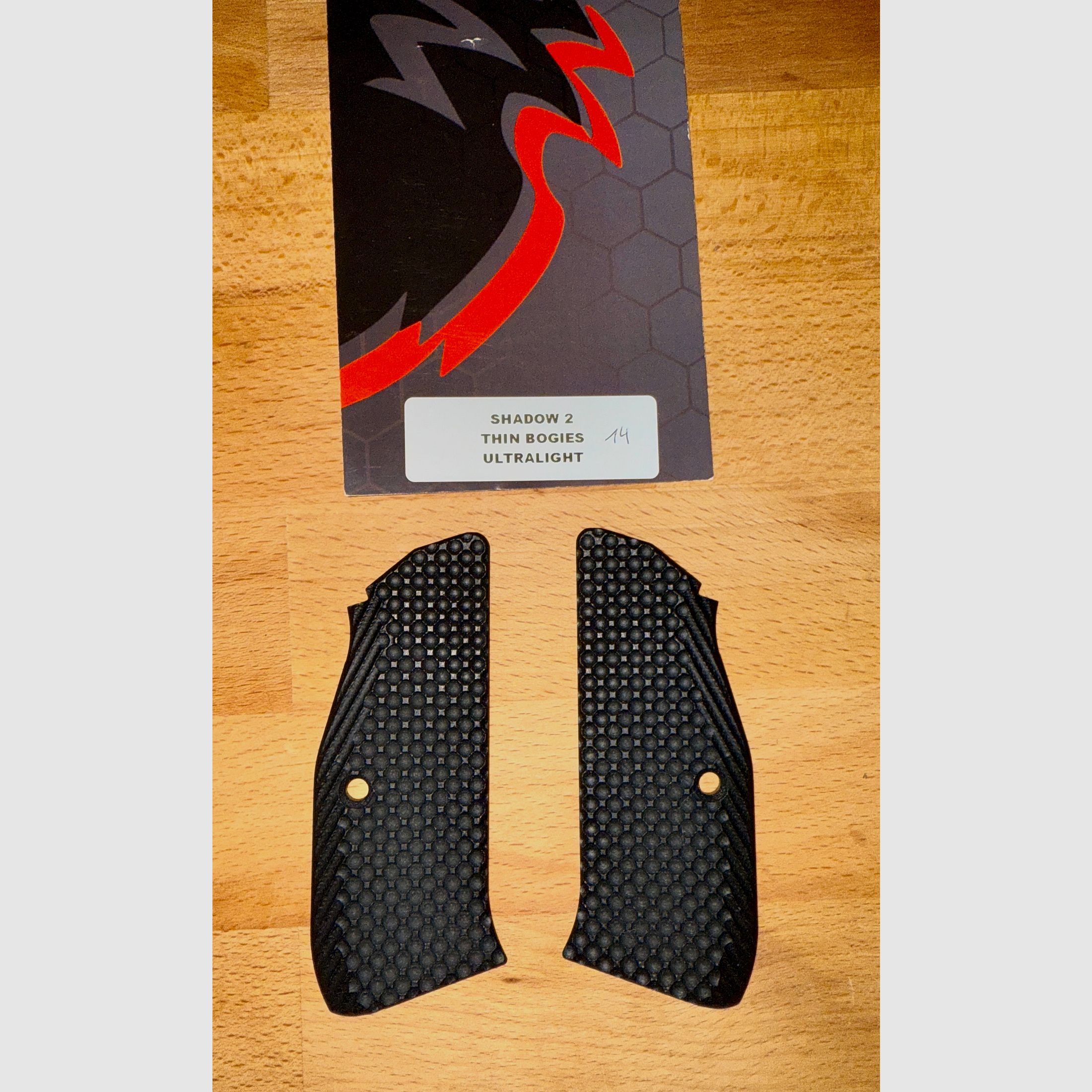 LOK Grips Ultralight CZ Shadow 2 Thin Bogies Griffschalen