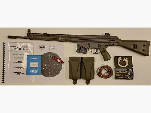 Schwaben Arms GmbH Selbstladebüchse SAR M41 SPORTMATCH MF3 G3KT Kaliber 308win. - MADE IN GERMANY - ähnlich HK41/G3