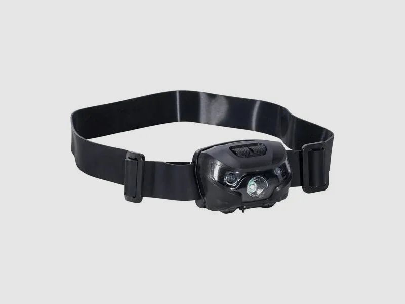Fox Outdoor Fox Outdoor Stirnlampe wiederaufladbar schwenkbar schwarz