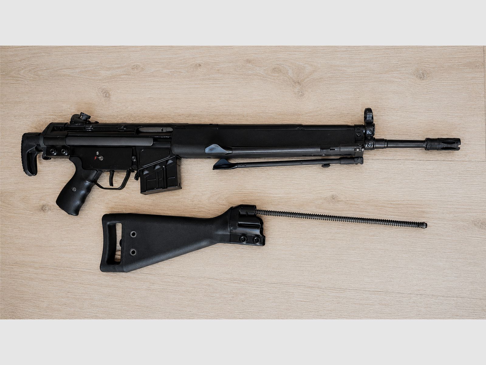 G3 kein H&K Fallschirmjäger G3A4 Sabre Defence XR41 Match