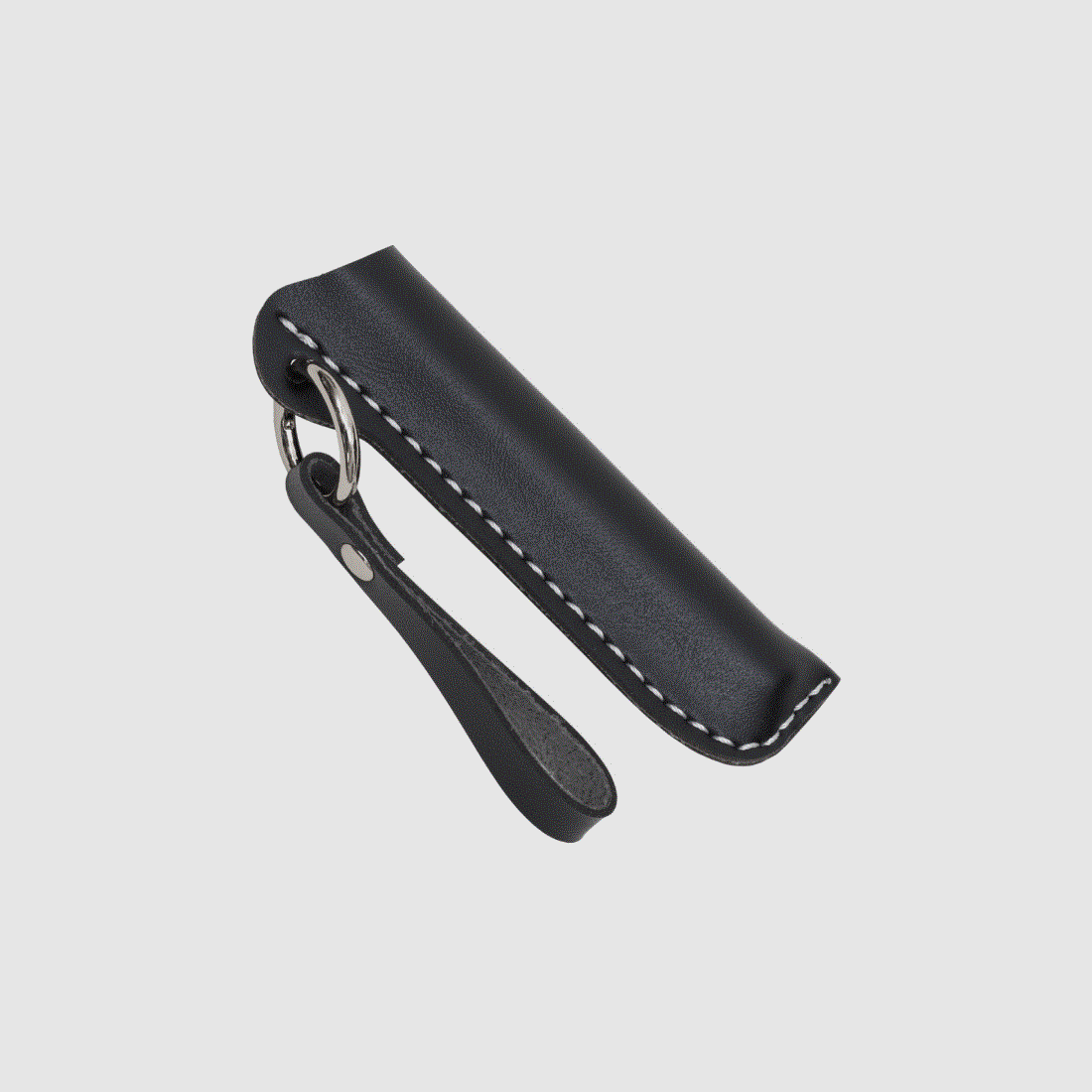 Cuchillo de bolsillo Haller con funda de cuero
