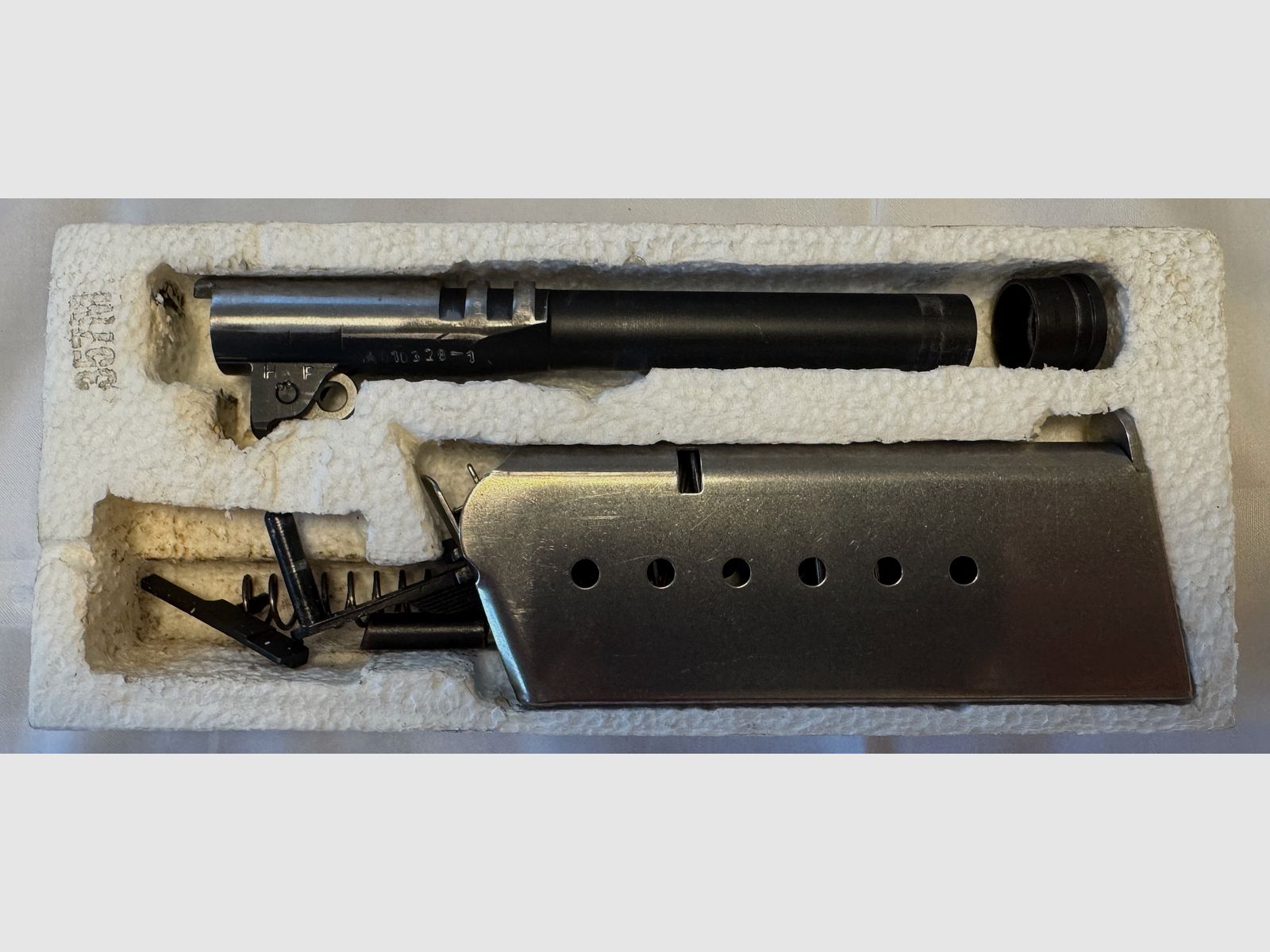 L.A.R. Grizzly Mark 1 Duotone 45 Winmag, systèmes interchangeables 45 ACP, 357 Magnum