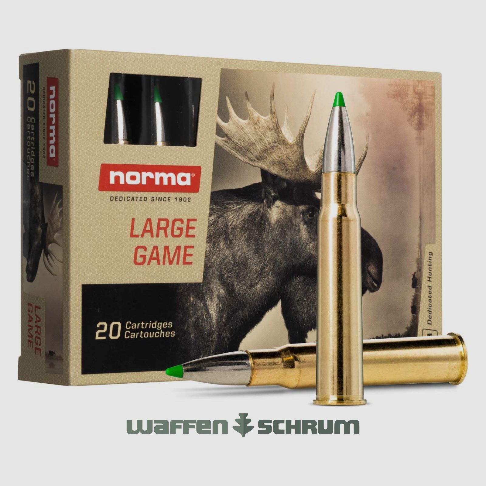 Norma Ecostrike 10,4g - 160gr 8x57JRS