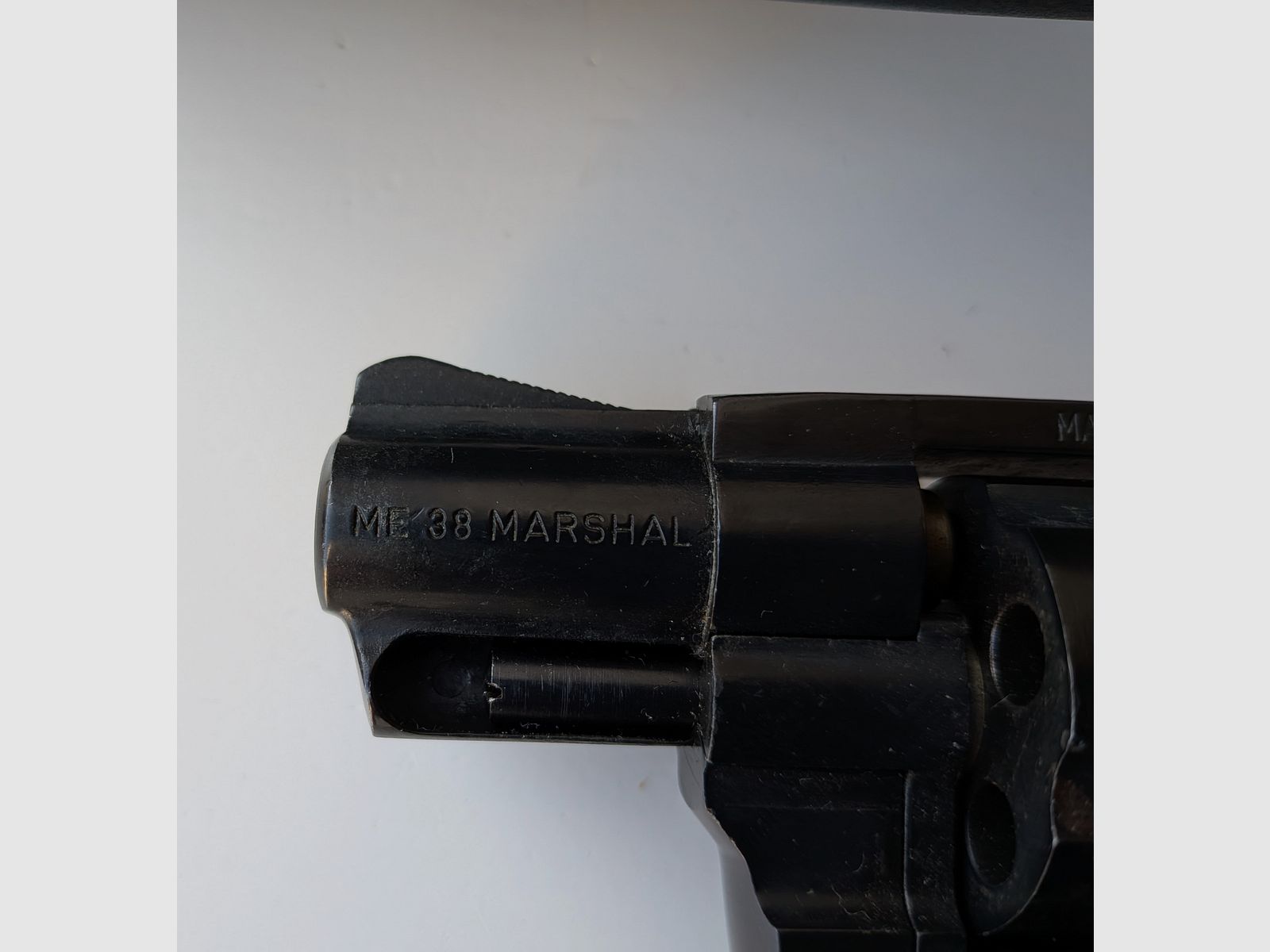 ME 38 Marshal - Revolver - PTB 203/2 - 9mm Knall - Holzgriff - SSW