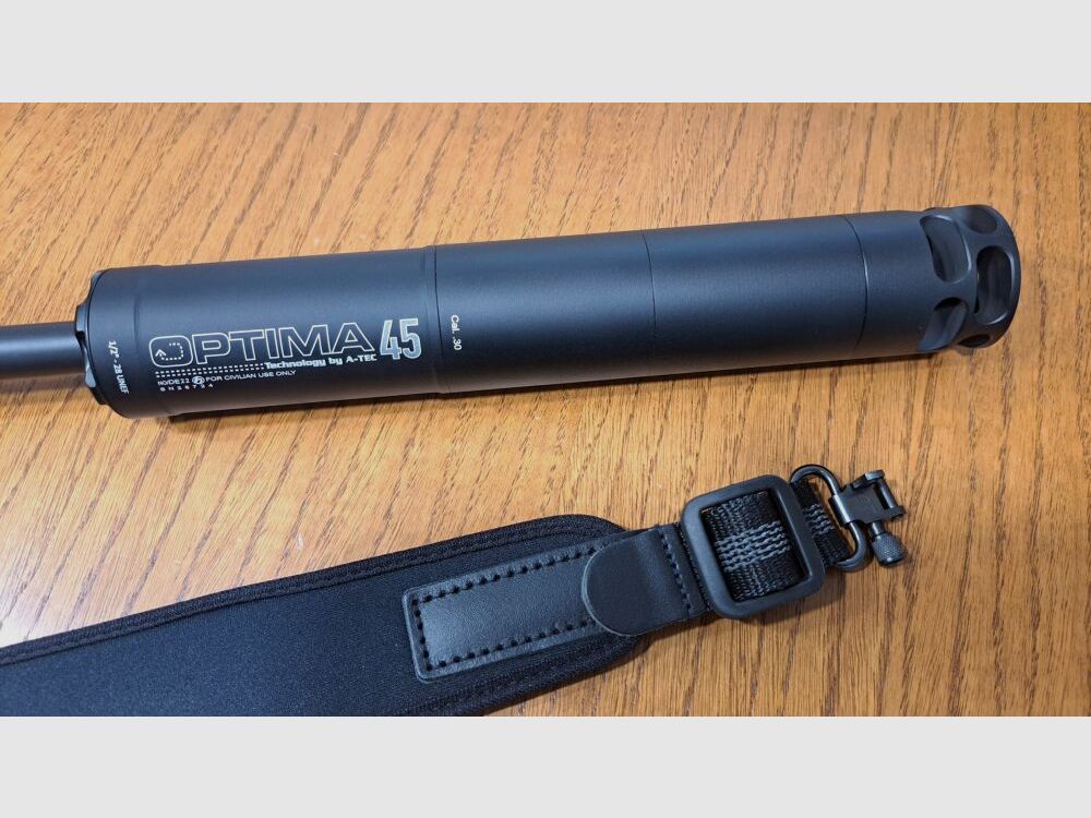 HOWA Superlite + DDOPTICS Zielfernrohr + Montage + A TEC Schalldämpfer + Zubehör