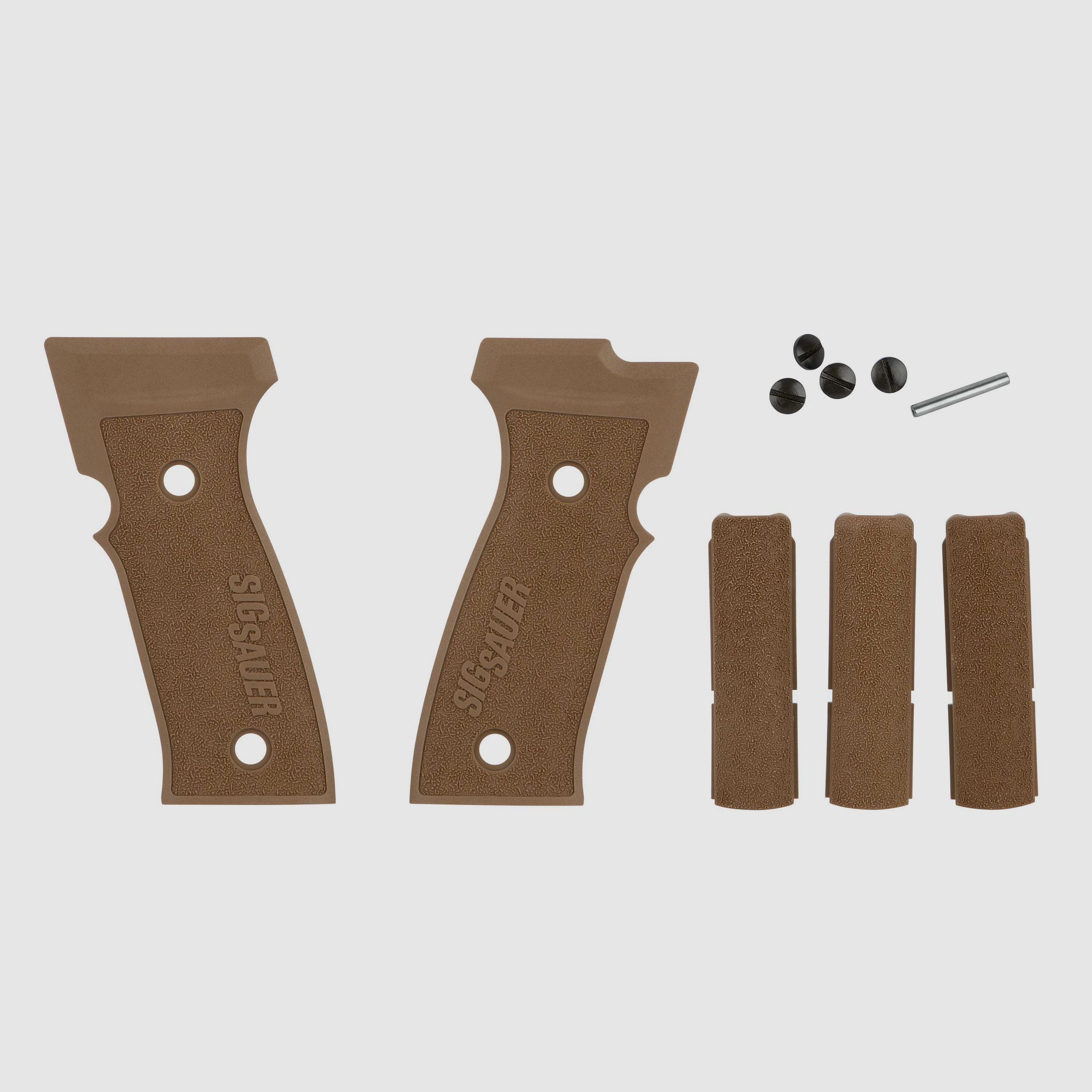 SIG SAUER P320 AXG Griffschale & Griffrücken Set Coyote Tan