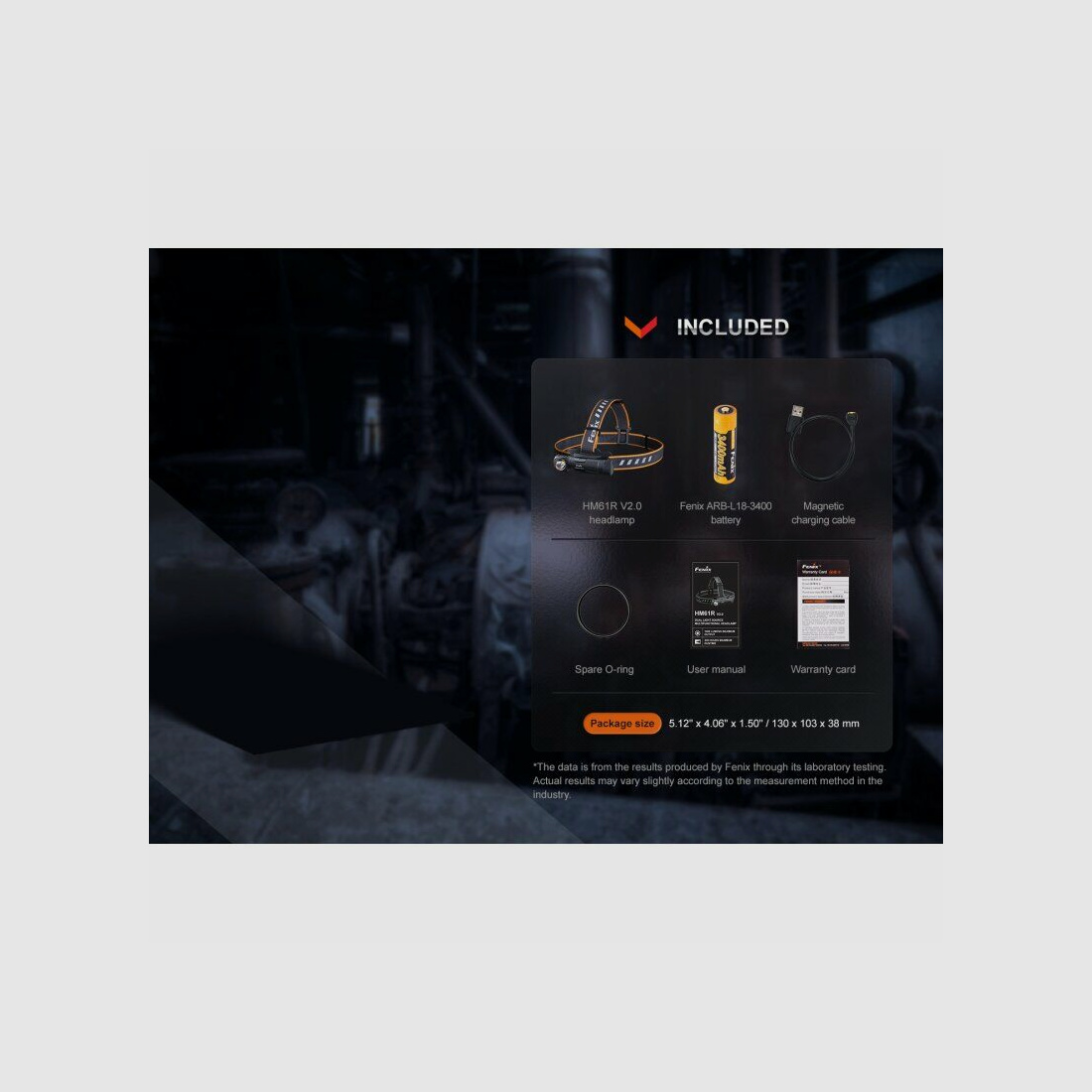 Fenix HM61R V2.0 1600 Lúmenes Linterna frontal / Luz multifuncional / Luz de caza