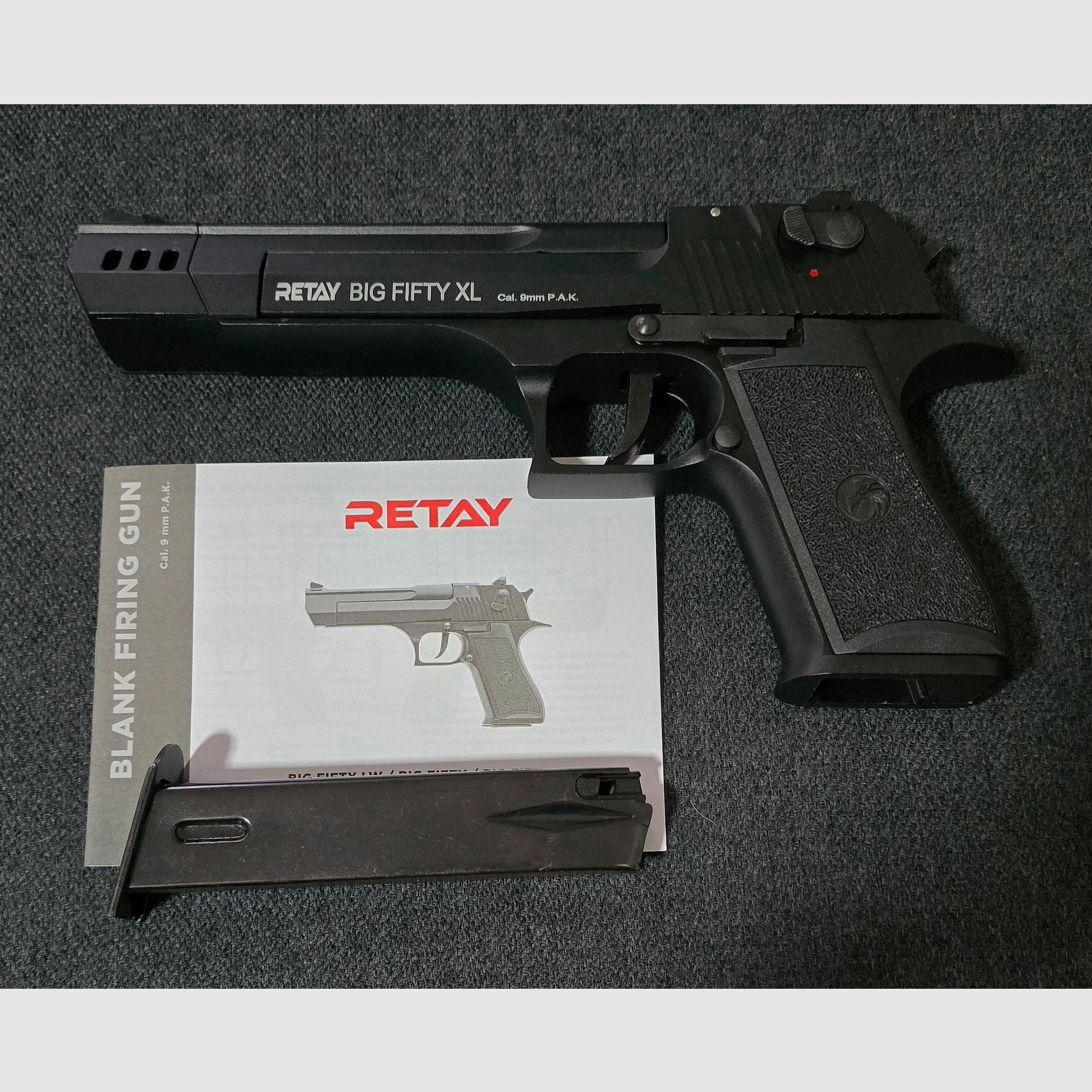 Retay Big Fifty XL 9mm PAK Schreckschuss (Desert Eagle)