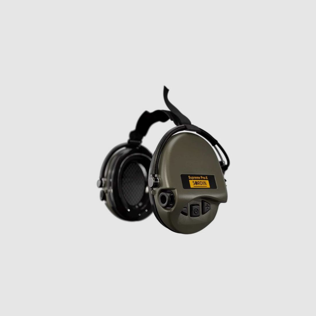 SORDIN Gehörschutz Supreme Pro X - Nackenband 25dB - aktiv und flach (grün)