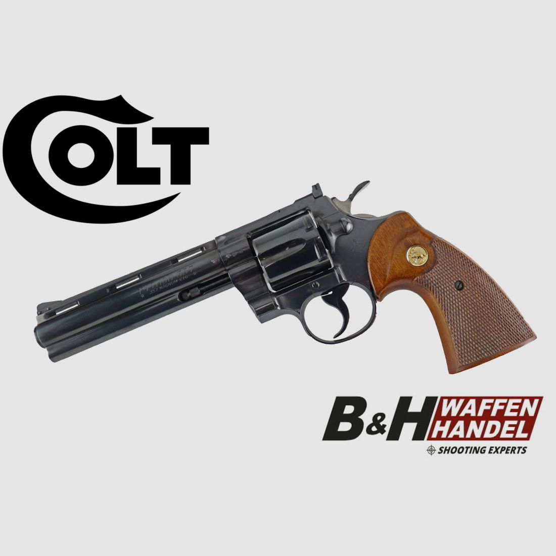 Colt Python 6 Zoll Beschussjahr 1969 