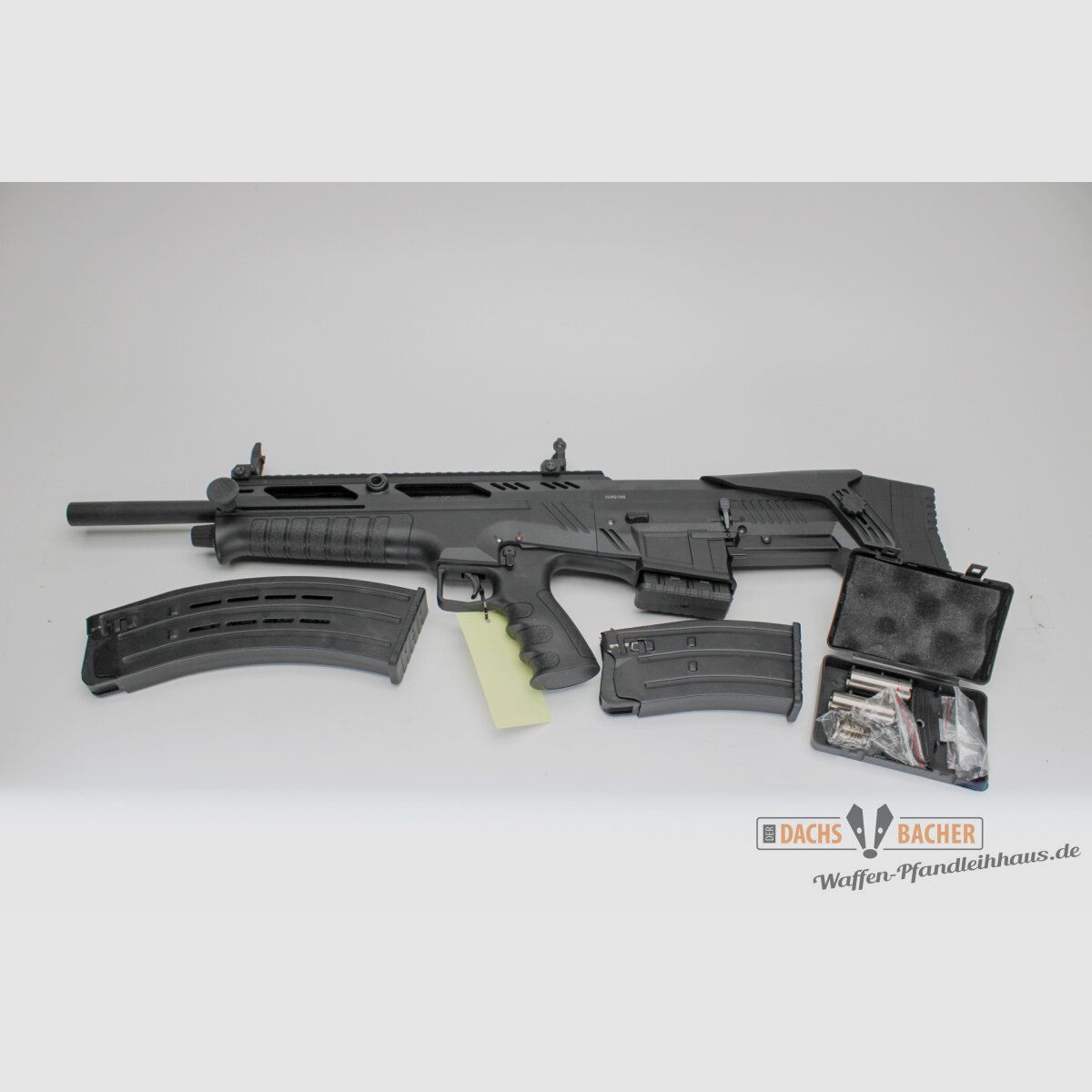 SL Flinte DERYA N-100 Kal. 12/76 Bullpup Stahlschrot 3 Magazine