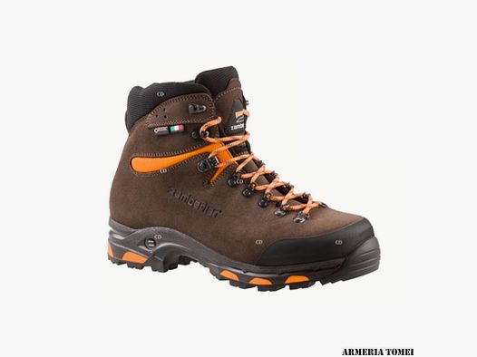 ZAMBERLAN – 1022 JACKRABBIT SUEDE GTX RR WL DUNKELBRAUN ORANGE