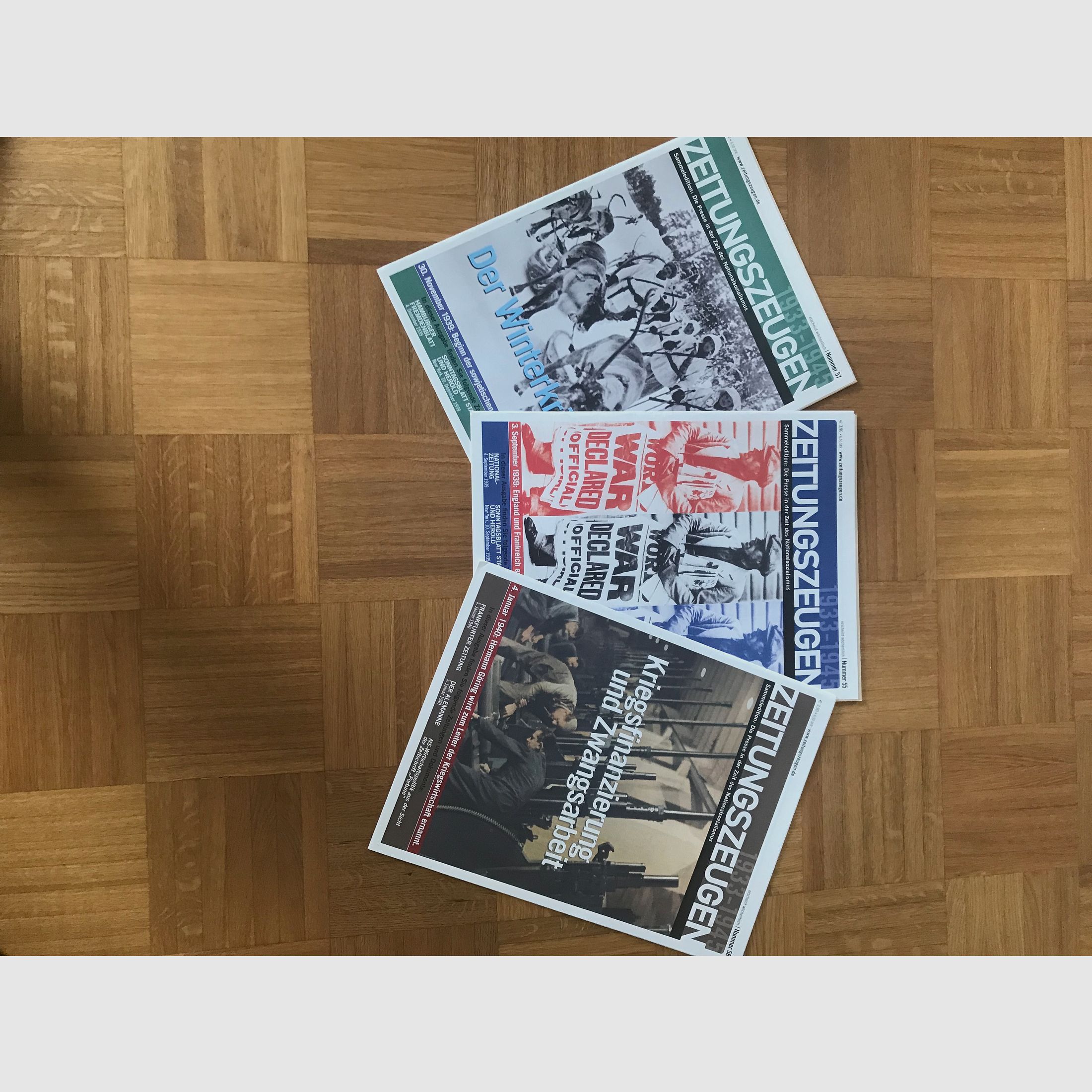 Testigos de periódicos 103 piezas con muchos carteles