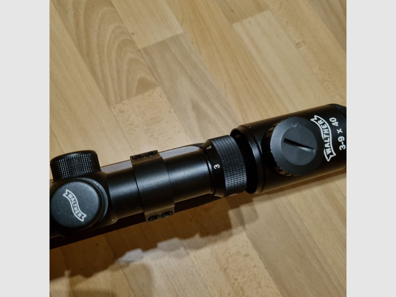 Incenso HW 98 Field Target calcio speciale rivestimento della canna filettatura della canna calibro 4,5 mm con ZF Walther 3-9x40