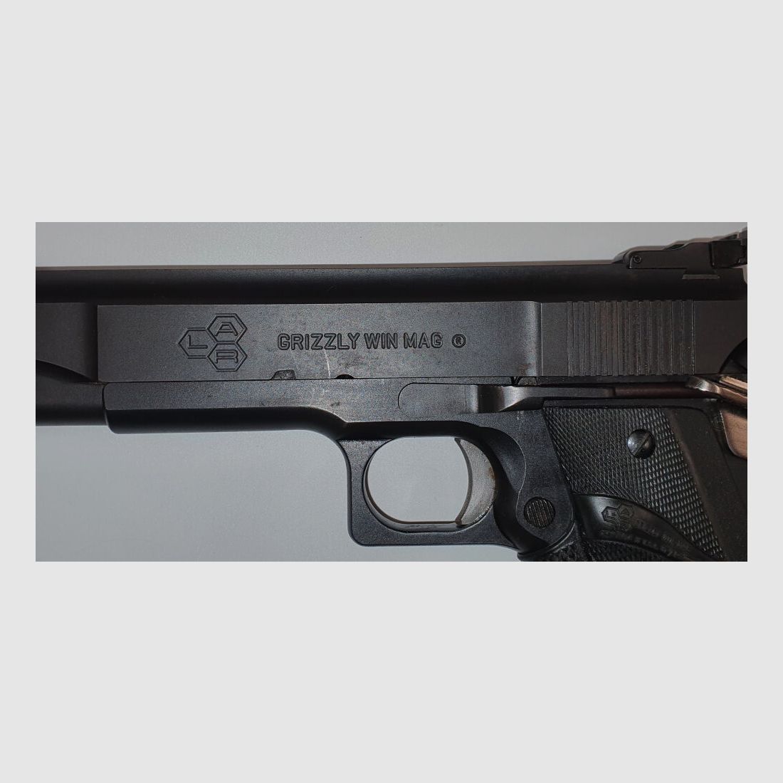 L.A.R. Manufacturing Inc. Semi-Automatic Pistol LAR GRIZZLY WIN MAG MARK I in caliber .45WinMag.