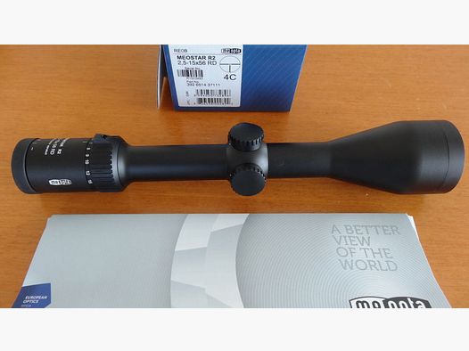 Meopta MEOPTA, MEOSTAR R2 RD 2.5-15X56 WITHOUT RAIL