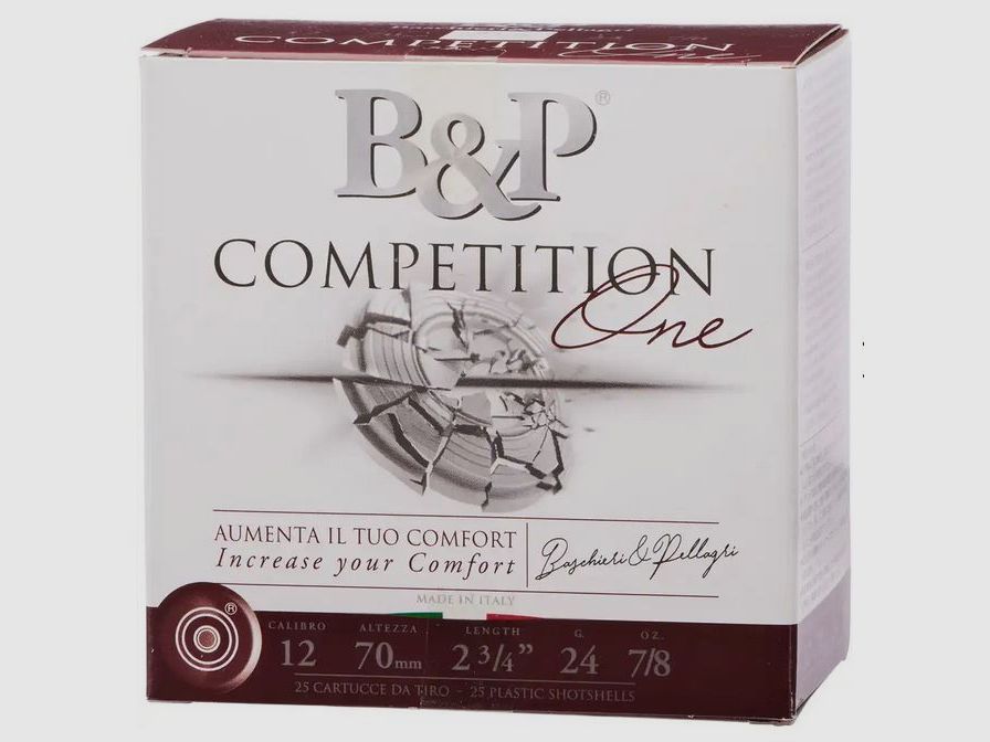 B&P Competition ONE Trap 12/70 - Shotgun cartridges