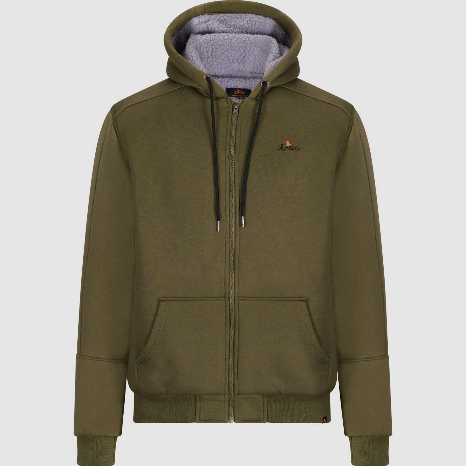 Teddy Sweatjacka Spirit Męska (Oliwkowa)
