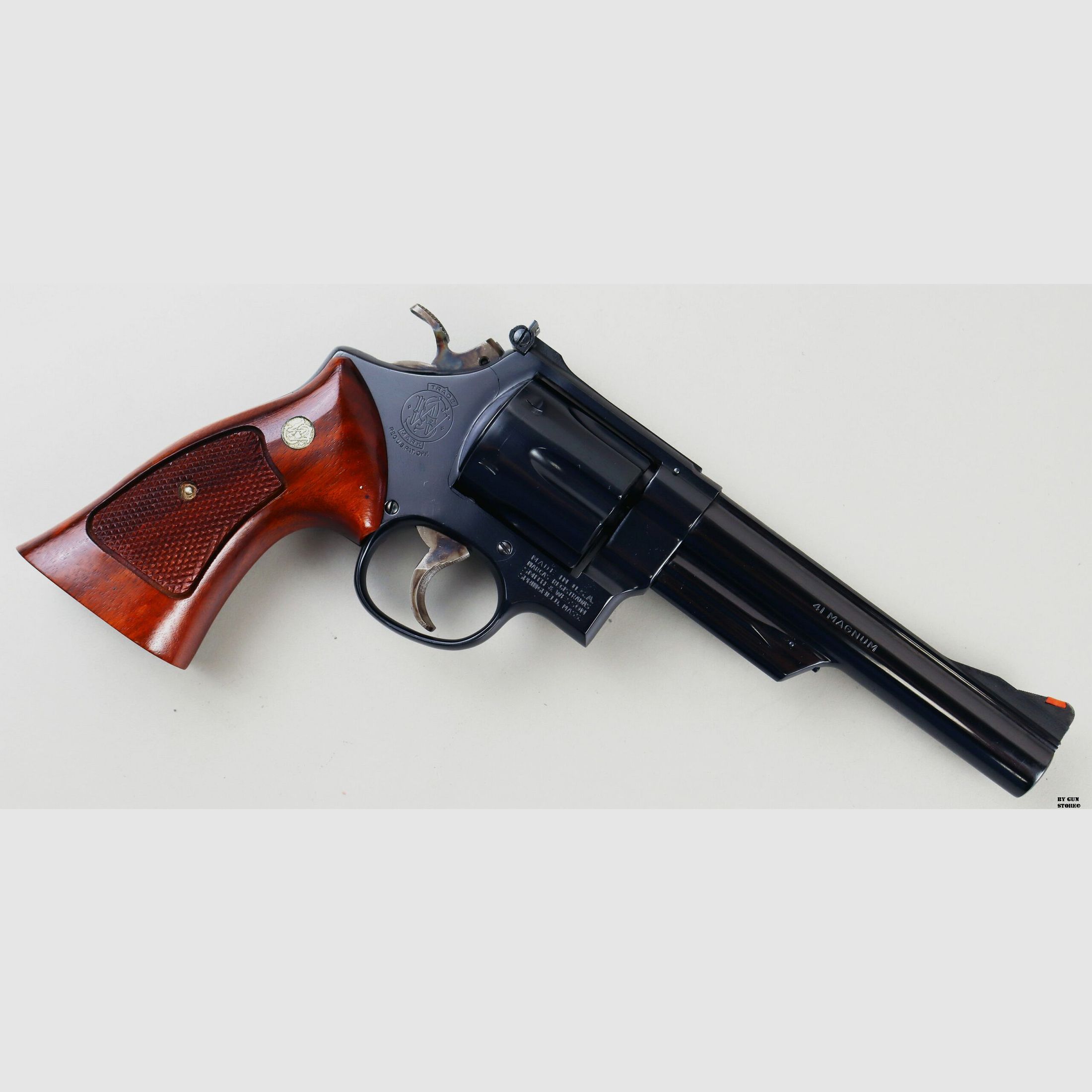 Revolver Smith & Wesson mod. 57 cal. 41 Rem. Matr. N390894, immagine 4 di 12