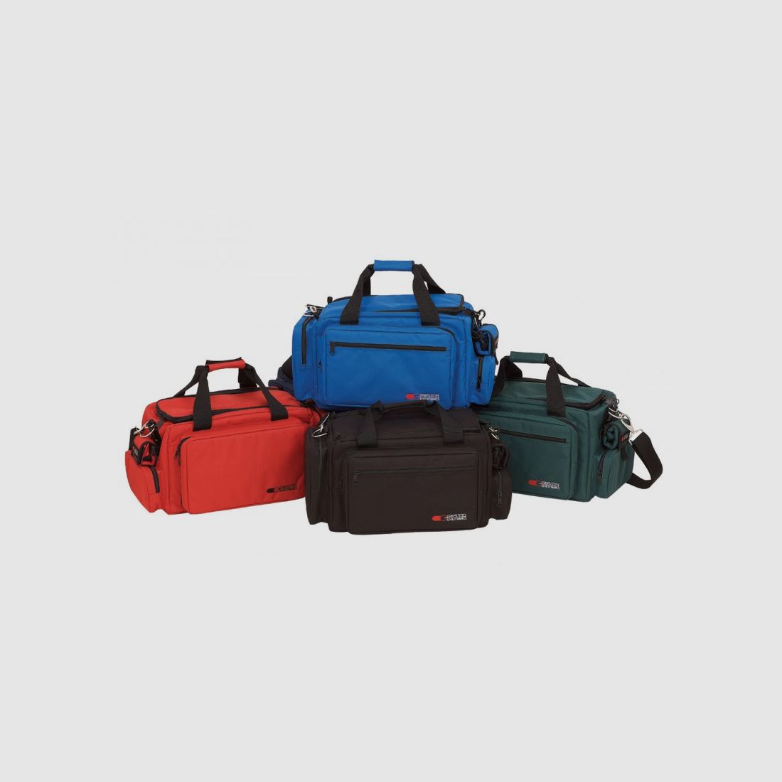 CED DELUXE PROFESSIONAL RANGE BAG ROSSO, immagine 1 di 5