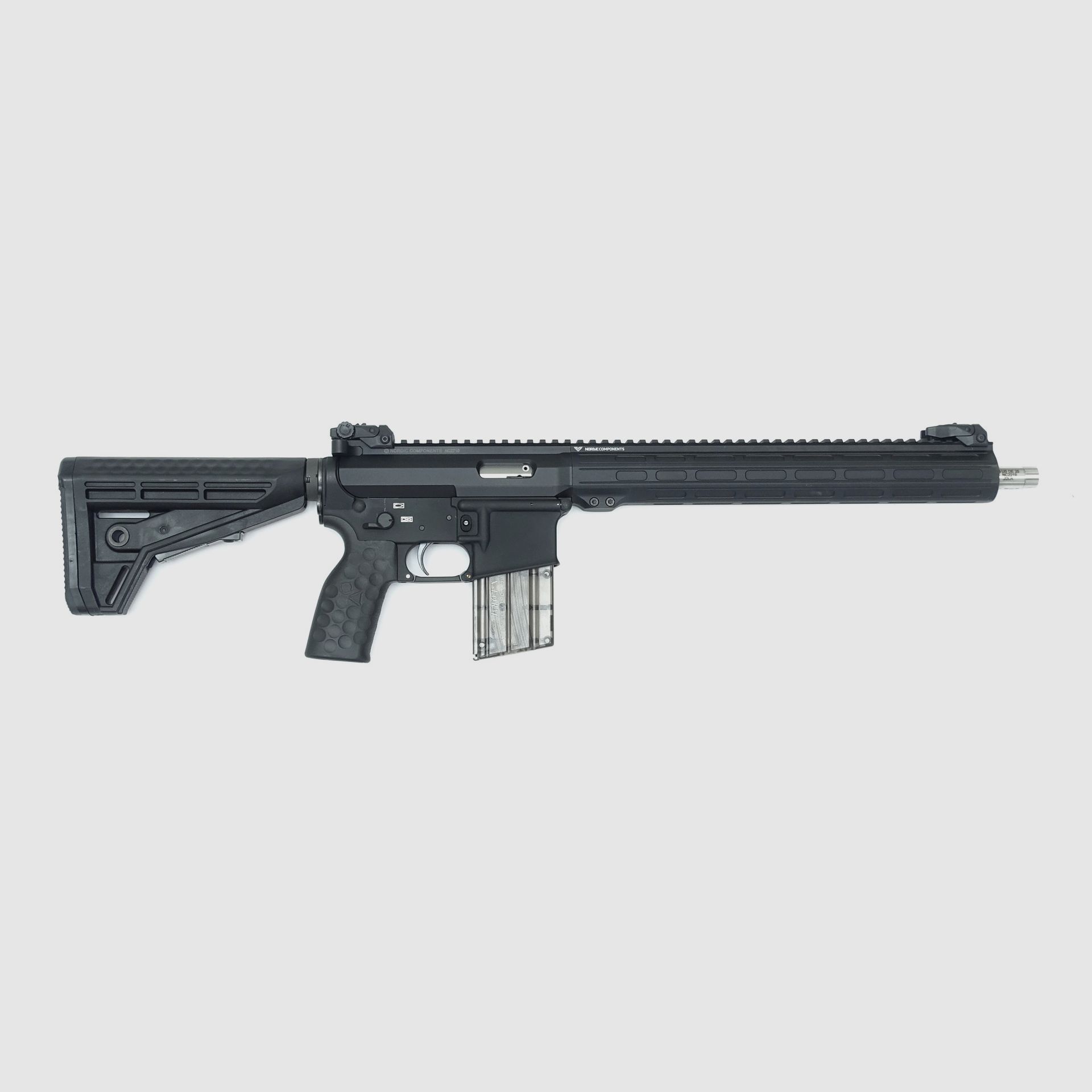 OA-22, Kal. .22lr, 16″ Matchlauf, Sport Handguard 16″ slim, OA M4-Schaft, BUIS, Bild 2 von 2