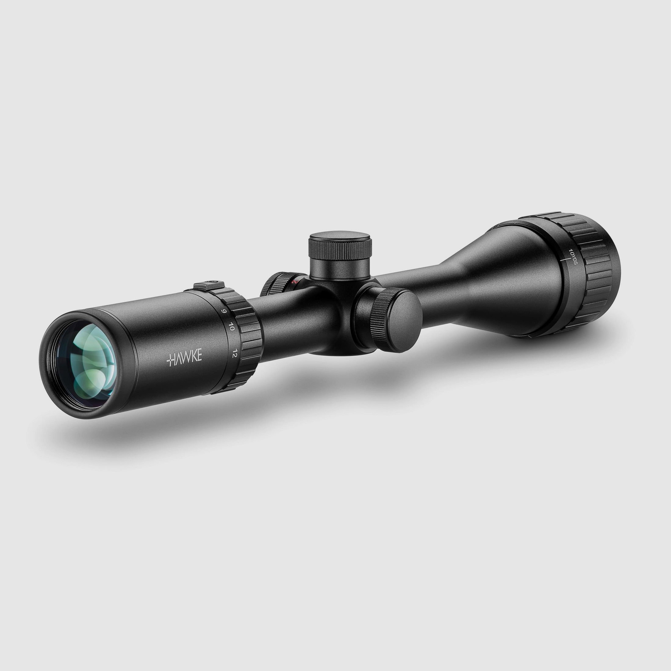 HAWKE 14242-1 Ensemble de lunette de tir VANTAGE 4-12x40 AO RIMFIRE 22 WMR 22113 Montage en anneau 25,4mm central