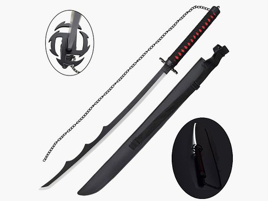 Katana LED Lichtschwert Bleach Tensa Zangetsu