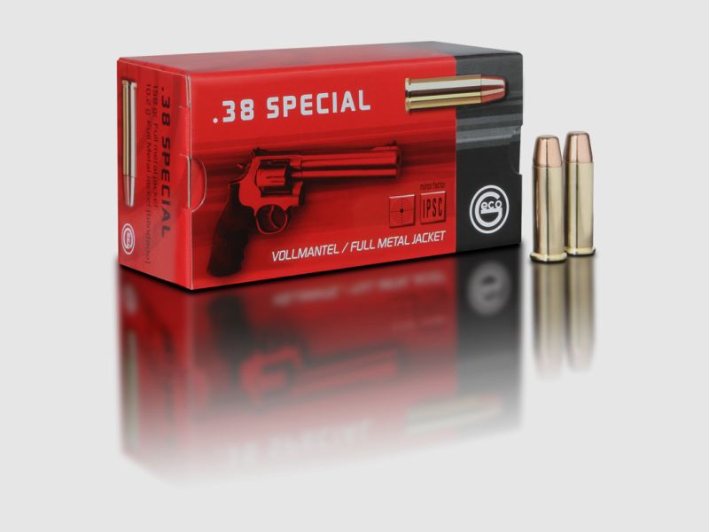 Geco .38Special VM (Vollmantel) 158grs.