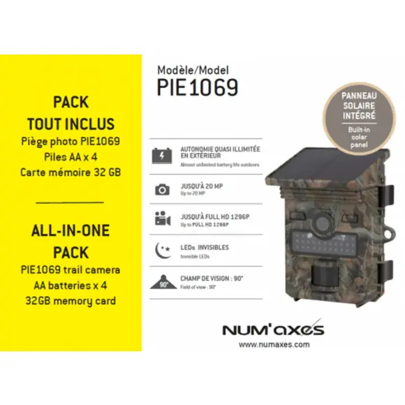 Pack Fotofalle PIE1069 mit Batterien und SD-Karte, Bild 13 von 14
