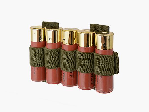 Simple 5rd Shotgun Shell Carrier - Olive [8FIELDS]