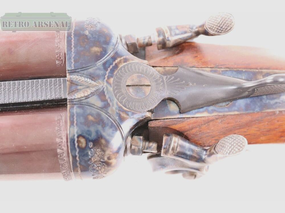 Eibar double-barreled shotgun