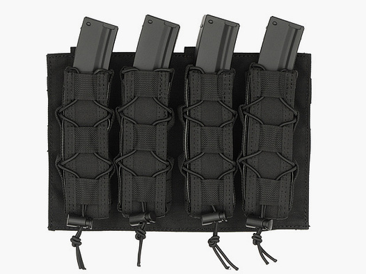 MOLLE Speed Quad MP5/SMG Magazine Pouch - Black