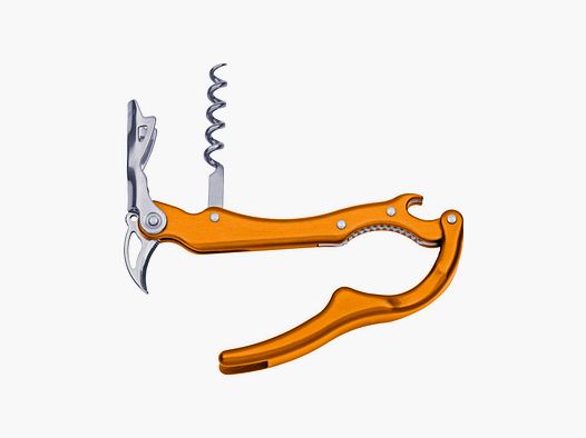 Fox - Tire-bouchon multifonction en acier inoxydable orange (FX-MC01)